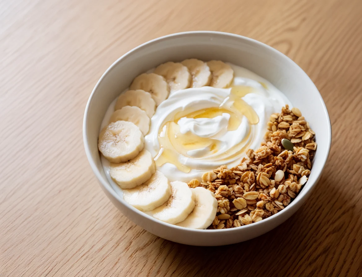Muesli Banana Smoothie Bowl at Fresh and Fusion