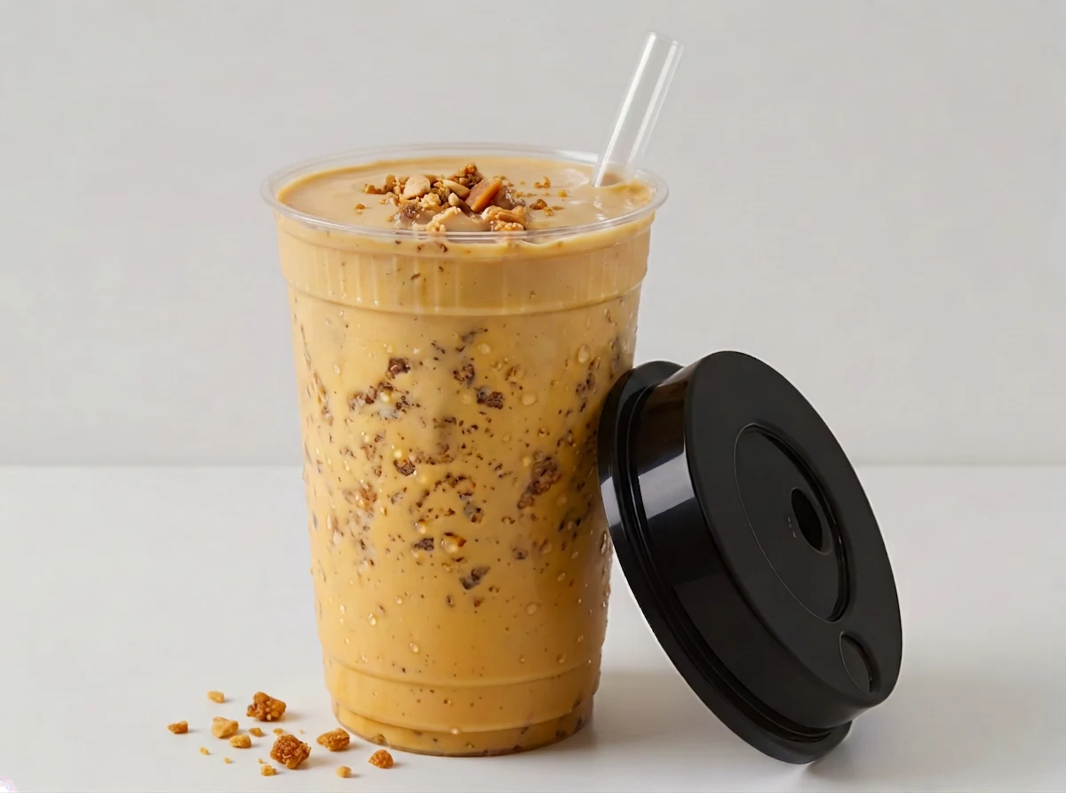 Crunchy Butterscotch Thick Shake at Fresh and Fusion