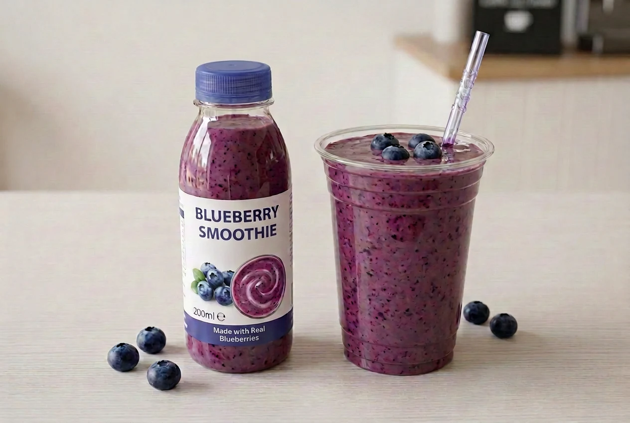 Blueberry Smoothie at Fresh and Fusion