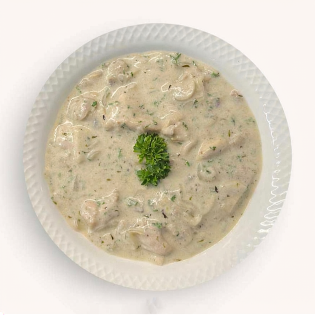 Chicken Fricassee at Fresh and Fusion